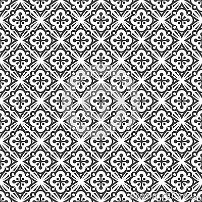 Seamless ornamental pattern Vector Illustration
