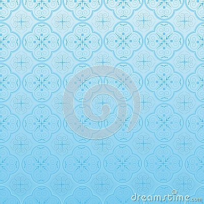 Seamless ornamental wallpaper Vector Illustration