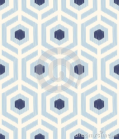 Seamless pastel geometric mesh textured pattern for home interior Vector Illustration