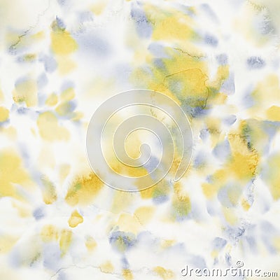 Seamless pastel swirl splat tie dye watercolor pattern swatch. Cartoon Illustration