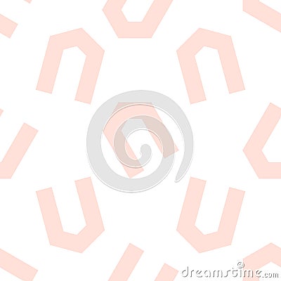 Abstract geometric seamless pattern. Tile background. Infinity wrapping paper with different shapes. Vector Illustration
