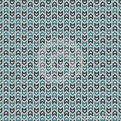 Seamless pattern with arrows motif. Repeated mini angle brackets. Chevrons wallpaper. Minimalist abstract background. Vector Illustration