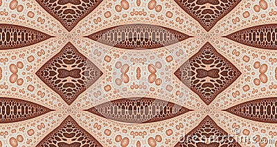 Seamless pattern background ideal for carpets, tapestries, fabric and wallpapers with a detailed abstract floral pattern Stock Photo