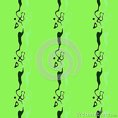 Seamless pattern background of multicolored lines with scribbler. Stock Photo