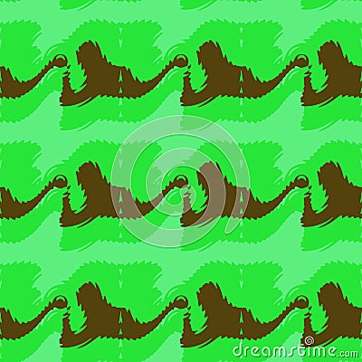 Seamless pattern background of multicolored lines with scribbler. Stock Photo