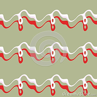 Seamless pattern background of multicolored lines with scribbler. Stock Photo