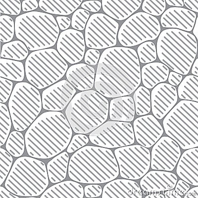 Seamless pattern or background of paving stones Vector Illustration