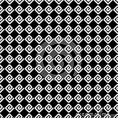 Seamless pattern with black E letter(texture 1), modern stylish image. Vector Illustration