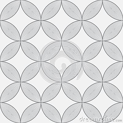 Seamless pattern, circle design, illustration Vector Illustration