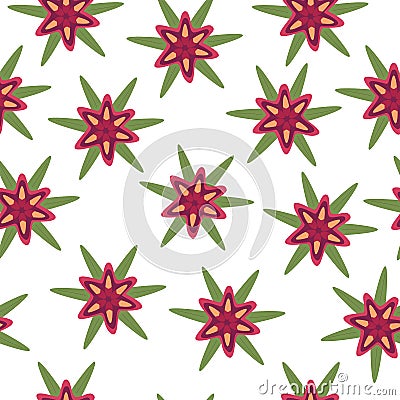 Seamless pattern with colors of saturated colors to create a background or print on textiles Vector Illustration