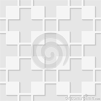 Seamless pattern of crosses. Geometric gradient wallpaper. Soft Vector Illustration