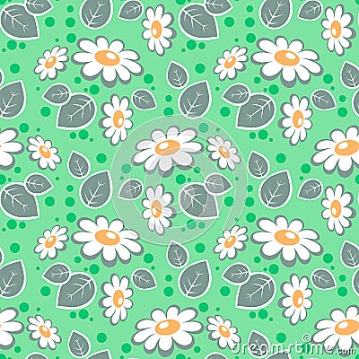 Floral seamless-10 Vector Illustration