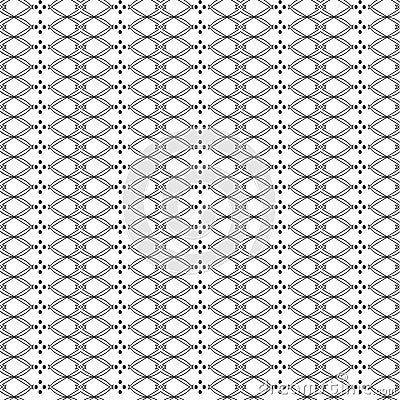 Seamless pattern with geometric shapes and symbols Stock Photo