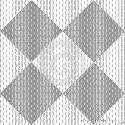 Seamless pattern with geometric shapes and symbols Vector Illustration