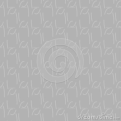 Seamless pattern with geometric shapes and symbols Vector Illustration