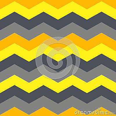 Seamless pattern with geometric waves Vector Illustration