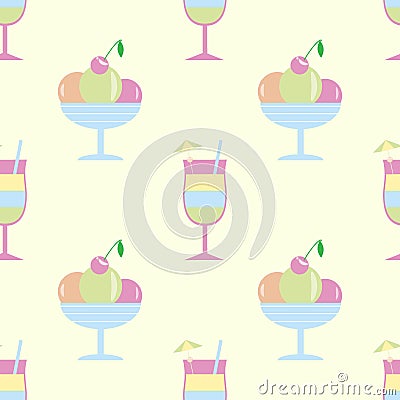 Seamless pattern glass, Stock Photo