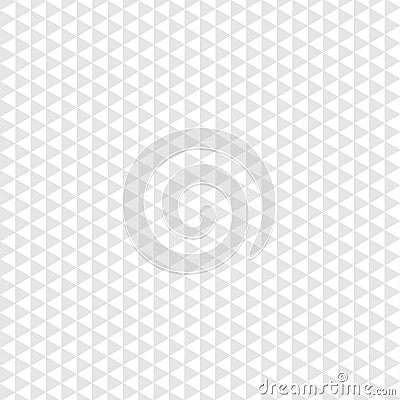 Seamless pattern gray triangle on white background Vector Illustration