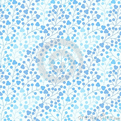 Seamless pattern with leaf. Seamless texture can be used for wal Vector Illustration