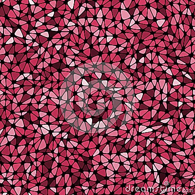 Seamless pattern of linear mesh background. Red, pink. Stock Photo