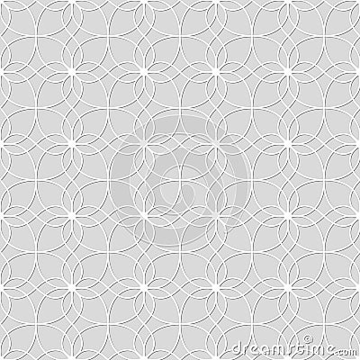 Seamless pattern of lines. Geometric wallpaper. Unusual lattice. Vector Illustration