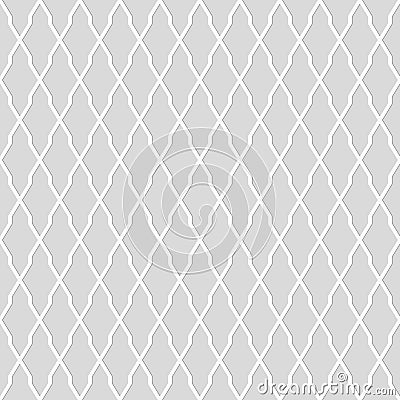 Seamless pattern of lines and rhombuses. Geometric wallpaper. Vector Illustration