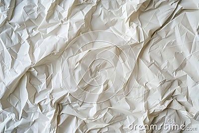 Seamless pattern of A luxurious white fabric lies in elegant disarray Stock Photo
