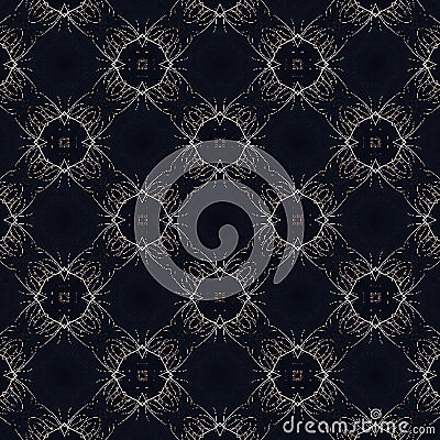 Seamless pattern of mandala. For eg fabric, wallpaper, wall decorations. Vector Illustration