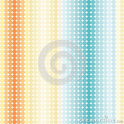 Seamless pattern of multicolored circles Vector Illustration
