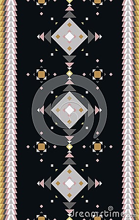 Seamless pattern in the native American style. Vector Illustration
