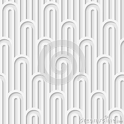 Seamless pattern. Ornament of arch. Abstract background. Vector Illustration