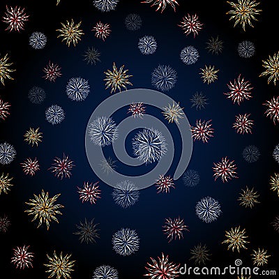 Seamless pattern of outline microbes. Colorful simple line elements from a medical concept. Editable vector stroke microbe. Virus Cartoon Illustration