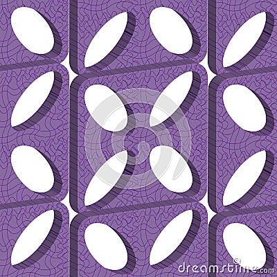 Seamless pattern with plates Vector Illustration