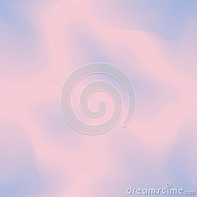 Seamless pattern, rose quartz & serenity curved lines Vector Illustration