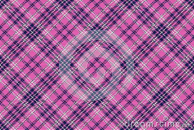 Seamless pattern of scottish tartan plaid. Repeatable background with check fabric texture. Vector backdrop striped textile print Vector Illustration
