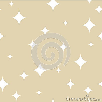 Seamless pattern with srarkles Vector Illustration