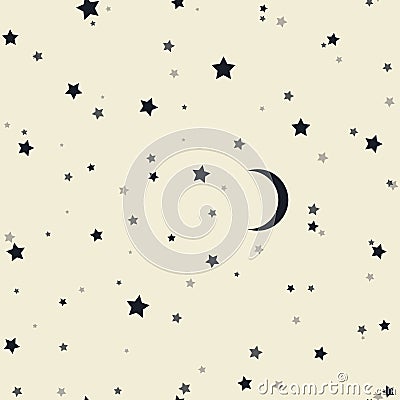 Seamless pattern with stars Vector Illustration