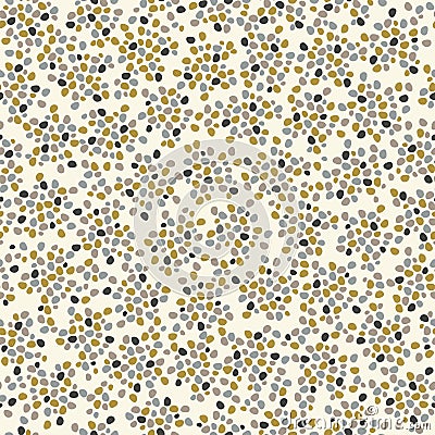 Seamless pattern of stone spots Stock Photo