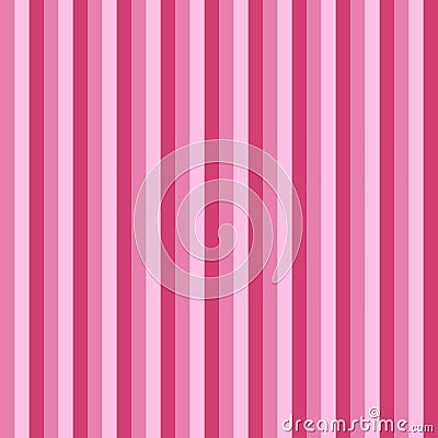 Seamless pattern stripe pink tone colors. Vertical stripe abstract background vector illustration Vector Illustration