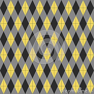 Seamless pattern of various lines and zigzags Stock Photo