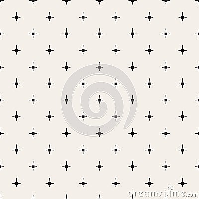 Seamless Pattern Vector Background Tiles or Fabric with Crossed Vector Illustration