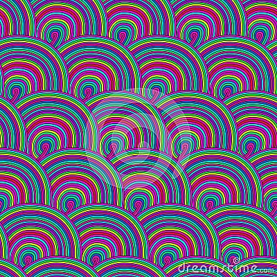 Seamless pattern with waves eps10. Seamless wave hand-drawn pattern, waves background (seamlessly tiling).Can be used for Stock Photo