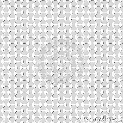 Seamless pattern of wavy lines. Geometric striped wallpaper. Unusual lattice. Vector Illustration