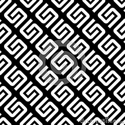 Seamless pattern with white S letter(texture 2), modern stylish image. Vector Illustration