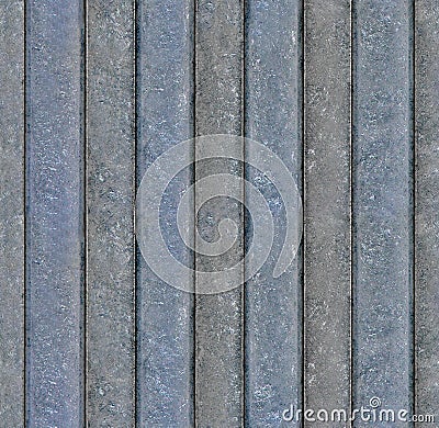 Seamless Photo-Realistic Metal Texture Stock Photo