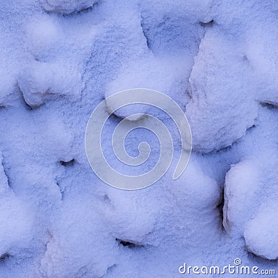 Seamless pile of ice blocks covered with snow. seasonal, background, nature. Stock Photo