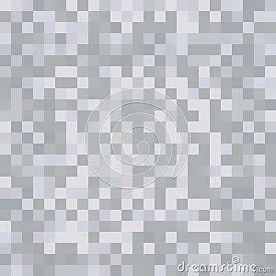 Seamless pixelated pale stone texture mapping background for various digital applications Stock Photo