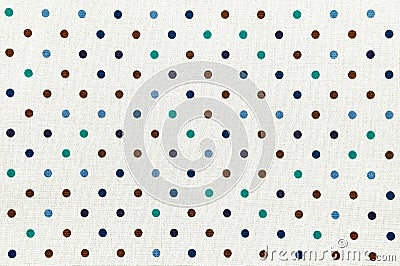 Seamless polka dot background Stock Photo