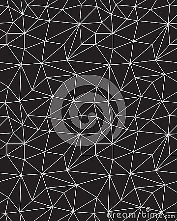 Seamless polygonal pattern Stock Photo