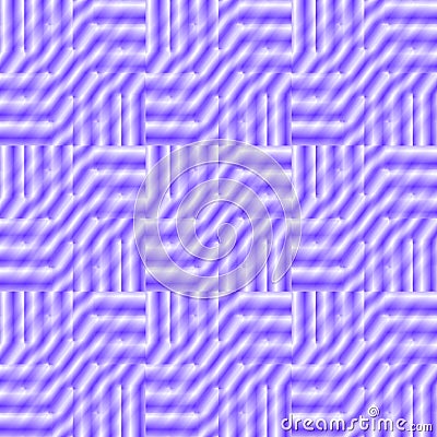 Seamless purple stripes pattern in squares shifted and blurred Stock Photo